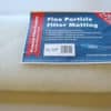 Filter matting (medium) for straining fine suspended particles. Approx size 685 x 432 x 32 mm